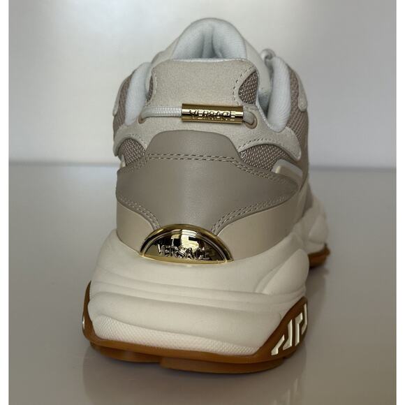 Versace Mercury Women’s White/Beige Sneakers 9 US (39 Euro) 1016318 NIB $890 - Picture 12 of 16